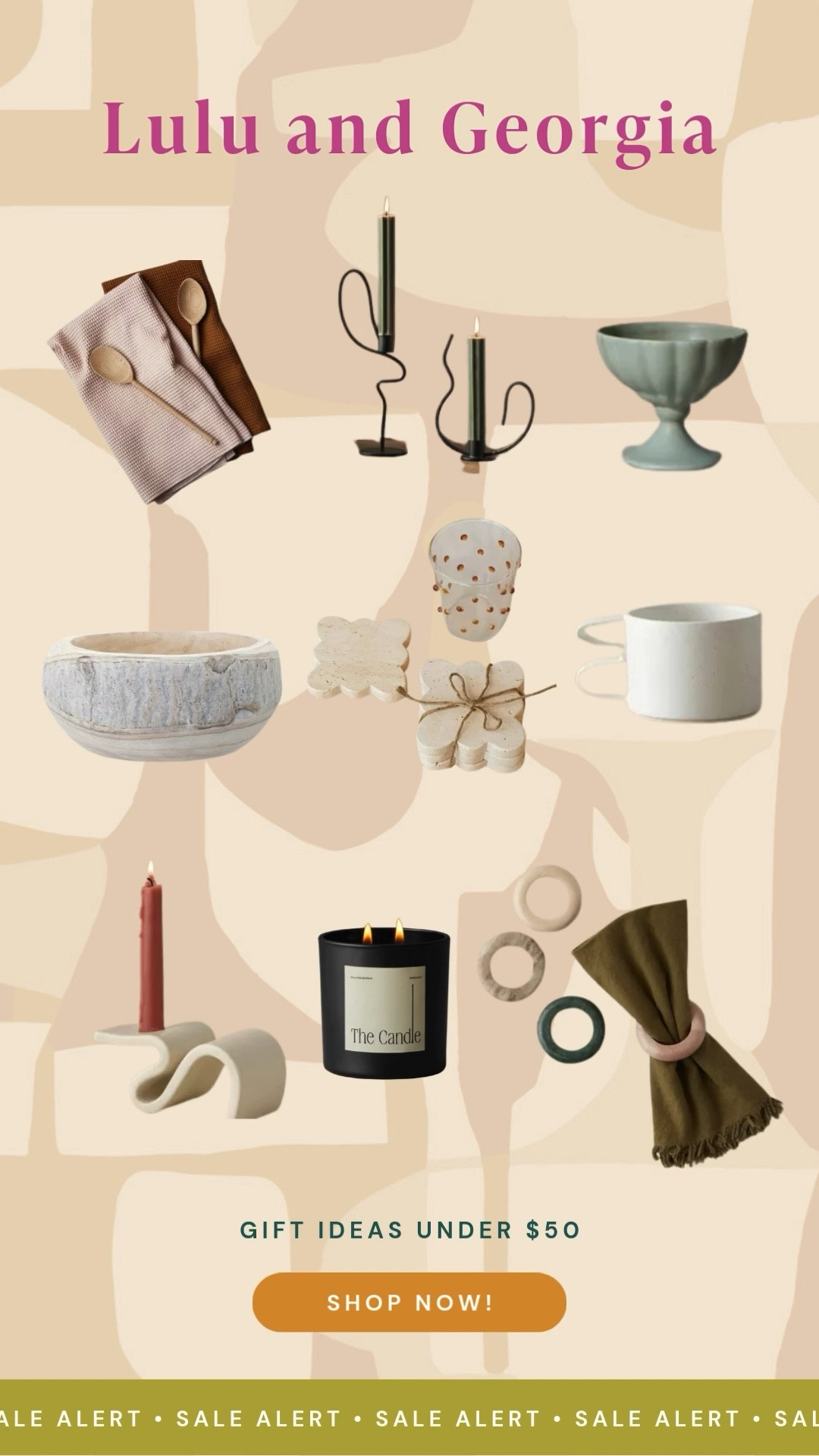 Lulu and Georgia has some of the cutest giftable finds on sale right now—and everything here is under $50. Whether you’re shopping for a friend, a hostess, or treating yourself, these little luxuries add so much charm to any home. 🏡 

Everything is linked on my LTK—plus you can browse my full Gift Guide collection to shop all my curated picks. 💛#LTKHome #LTKFinds #LuluandGeorgiaSale #GiftIdeasUnder$50 #BLBPicks

#LTKHoliday #LTKCyberWeek #LTKGiftGuide