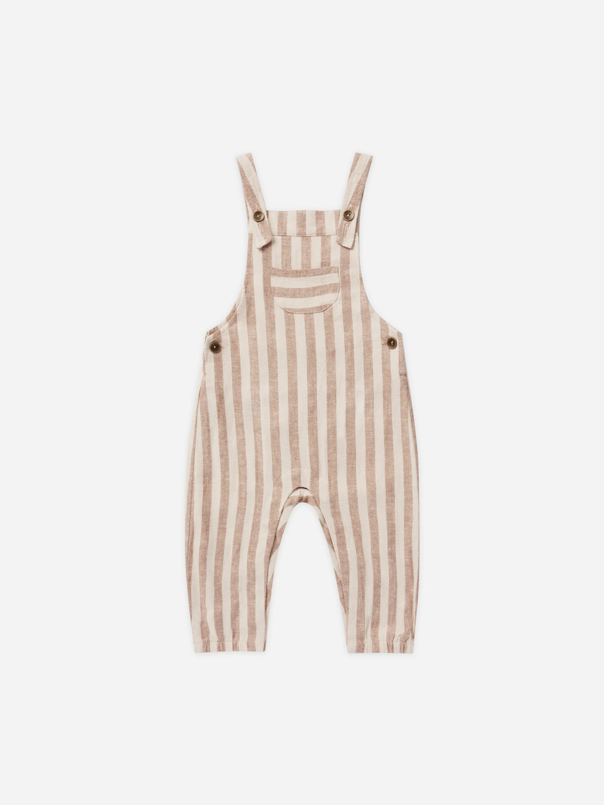 Baby Overall || Clay Stripe | Rylee + Cru