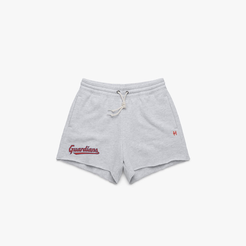 Women's Cleveland Guardians Jersey Logo '22 Sweat Shorts | Homage
