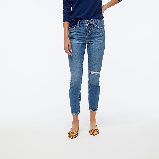 10" high-rise skinny jean in all-day stretch | J.Crew Factory