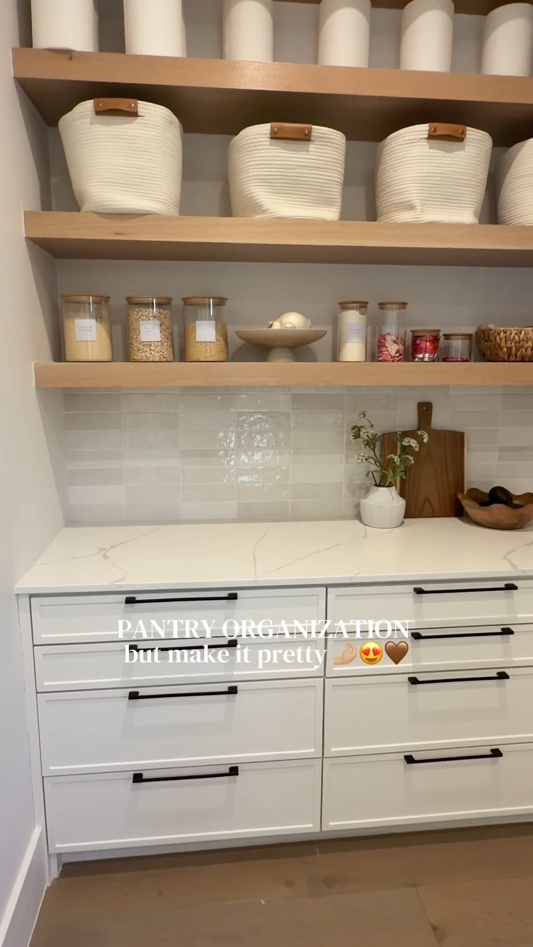 Pantry organization and decor! #pantryorganization #homedecor

#LTKHome