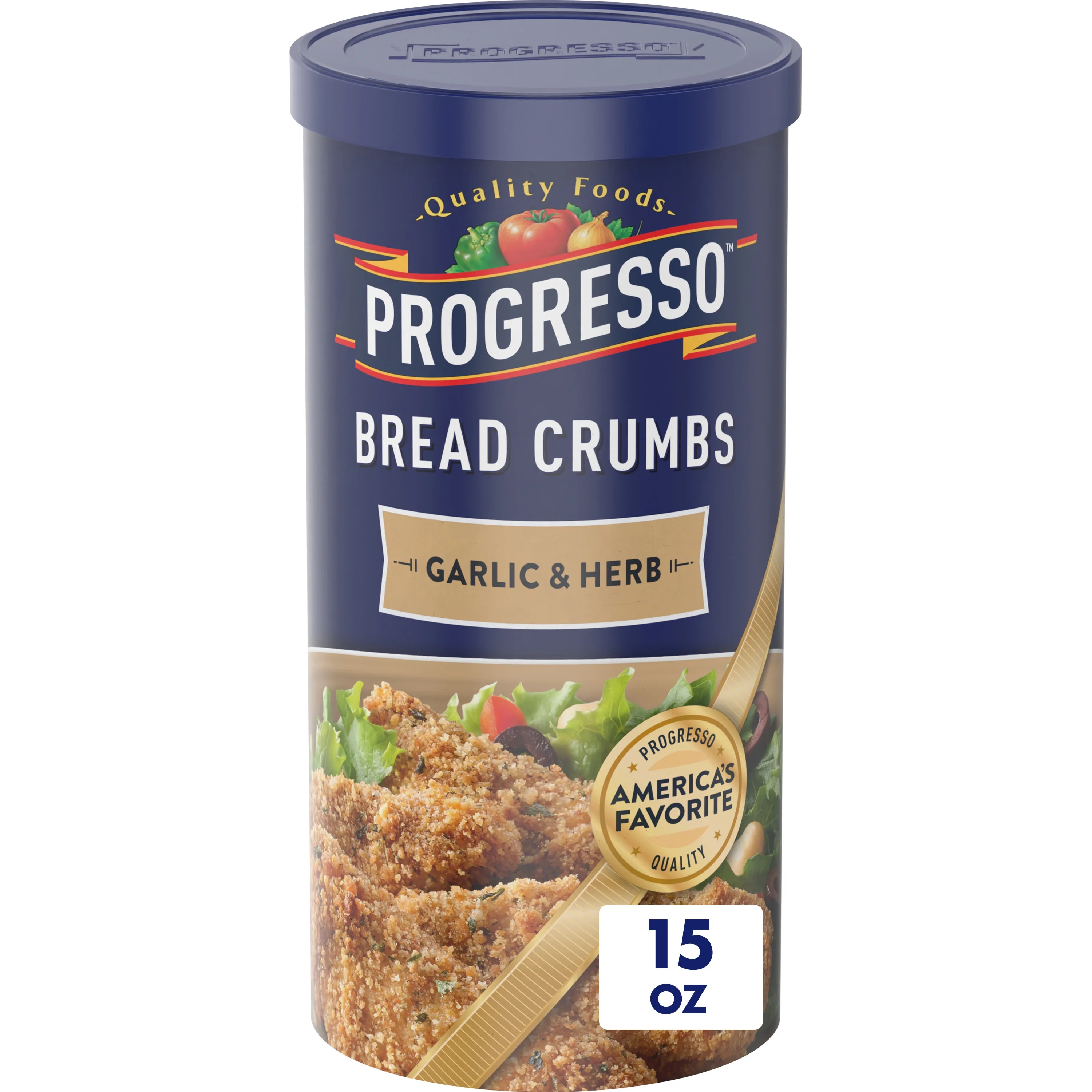 Progresso, Garlic And Herb Bread Crumbs, 15 ounces | Walmart (US)