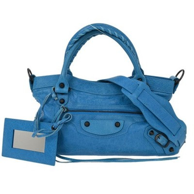 Balenciaga Blue The First 2way Handbag 103208.4680 1669 154224 | eBay AU