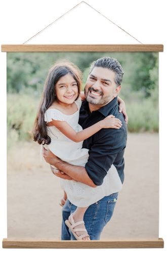 Photo Gallery of One Portrait Hanging Canvas Print | Shutterfly