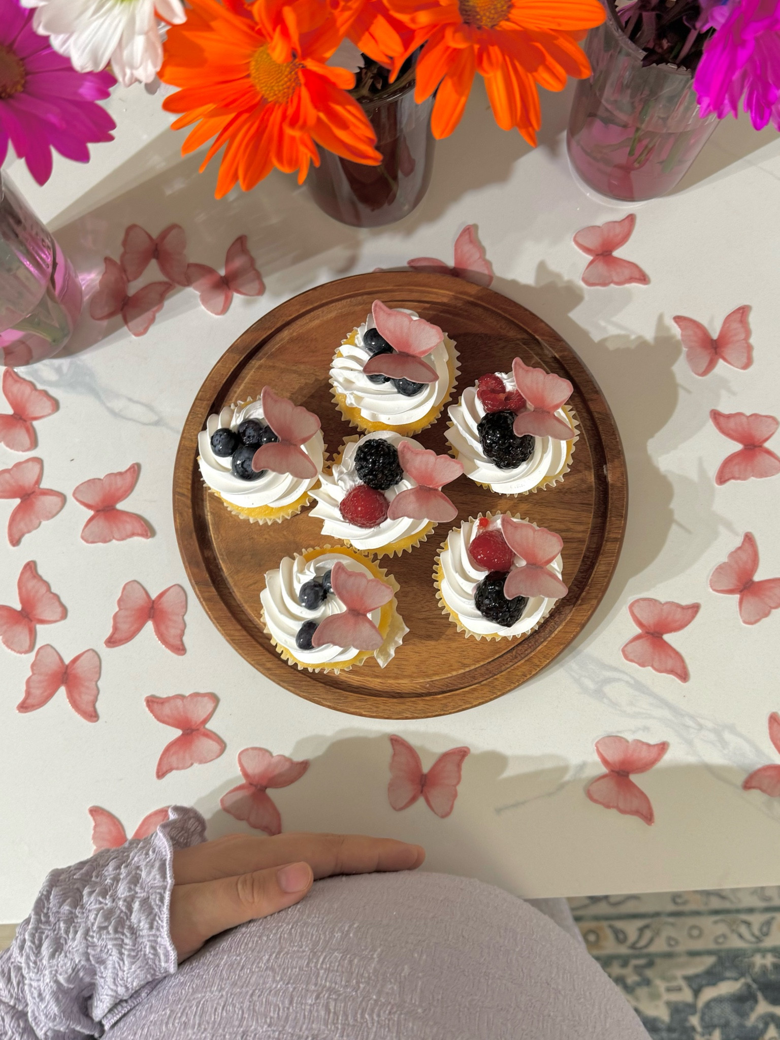 Edible butterflies from Amazon 🦋🤍
Cupcake decoration ideas 
Butterfly baby shower idea 

#LTKparties #LTKbump #LTKbaby
