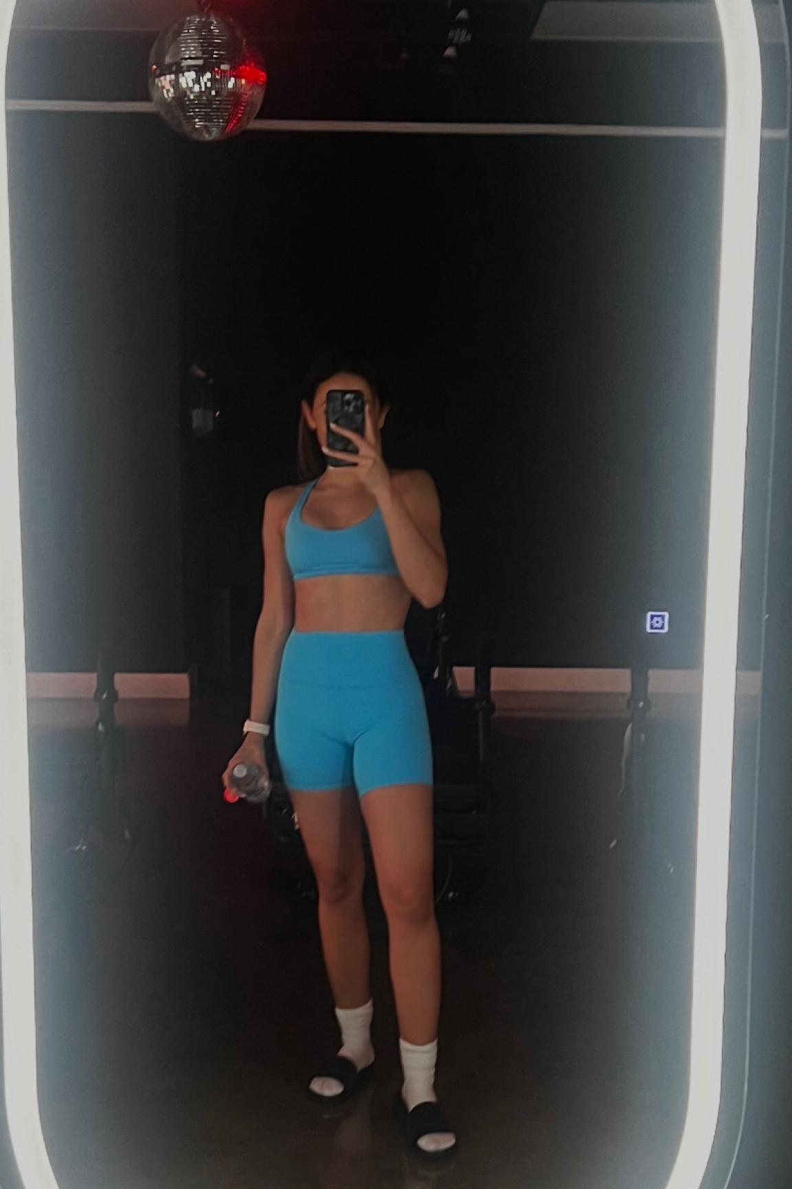 Obsessed with this beautiful blue set from Lululemon!! Wearing a size 4 in the shorts and bra! 

#LTKFitness #LTKActive #LTKFindsUnder100