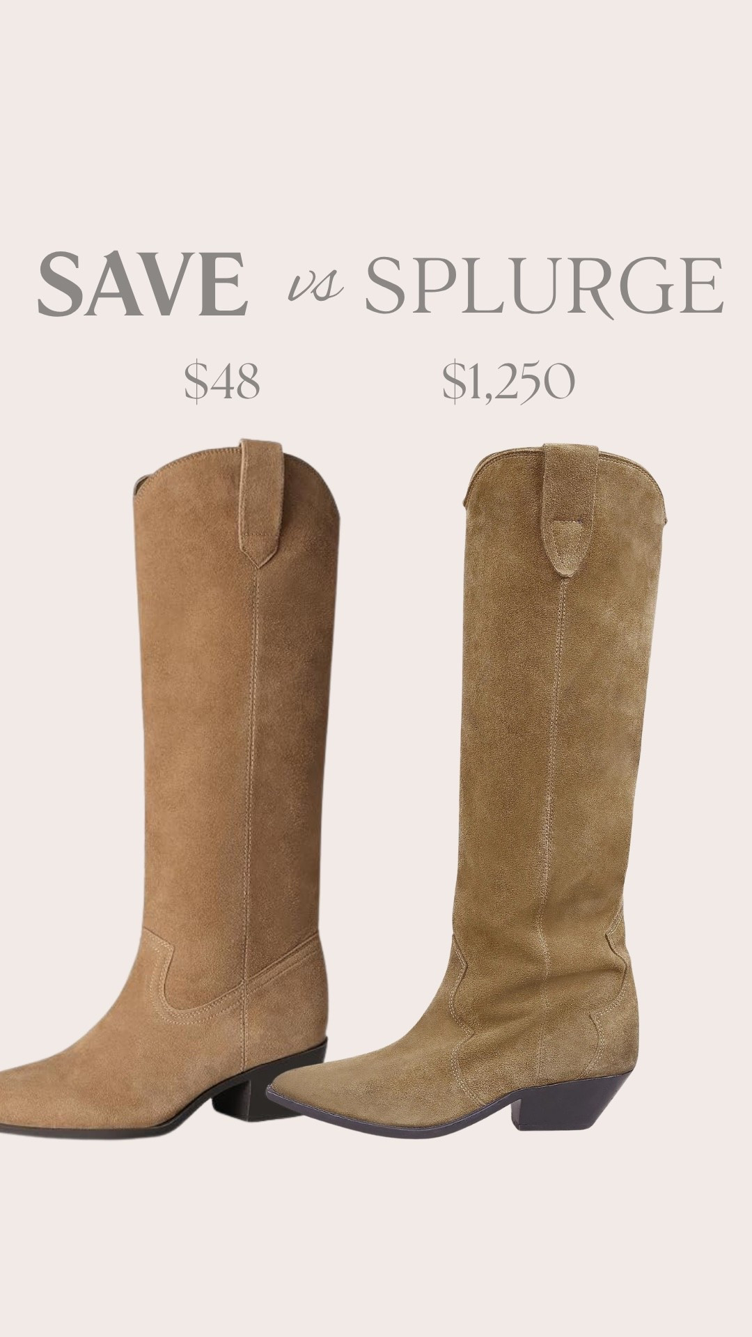 Save vs splurge

#LTKdayinmylife #LTKgrwm #LTKootd