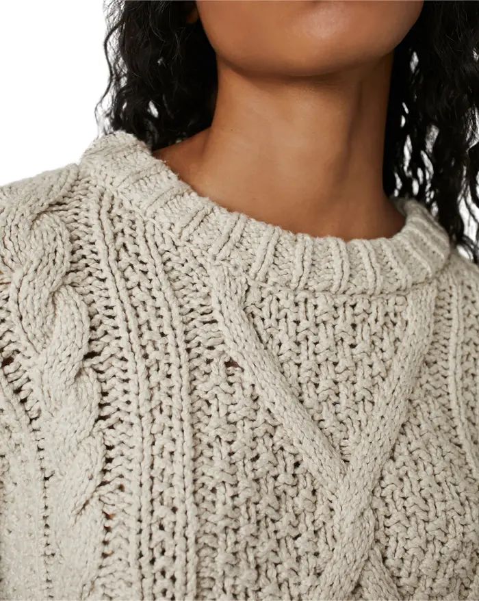 Cutting Edge Cotton Cable Sweater | Nordstrom