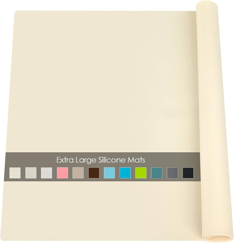 Extra Large Silicone Mats for Countertop - Counter Table Protector Placemats for Baking Crafts, K... | Amazon (US)