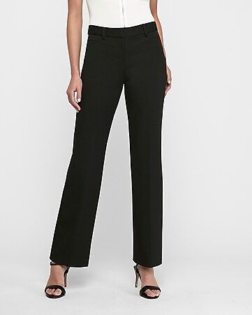 Mid Rise Editor Trouser Pant | Express