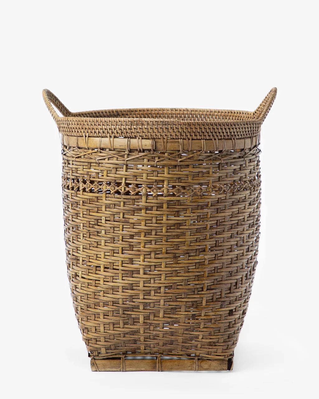 Natural Woven Handled Basket | McGee & Co.