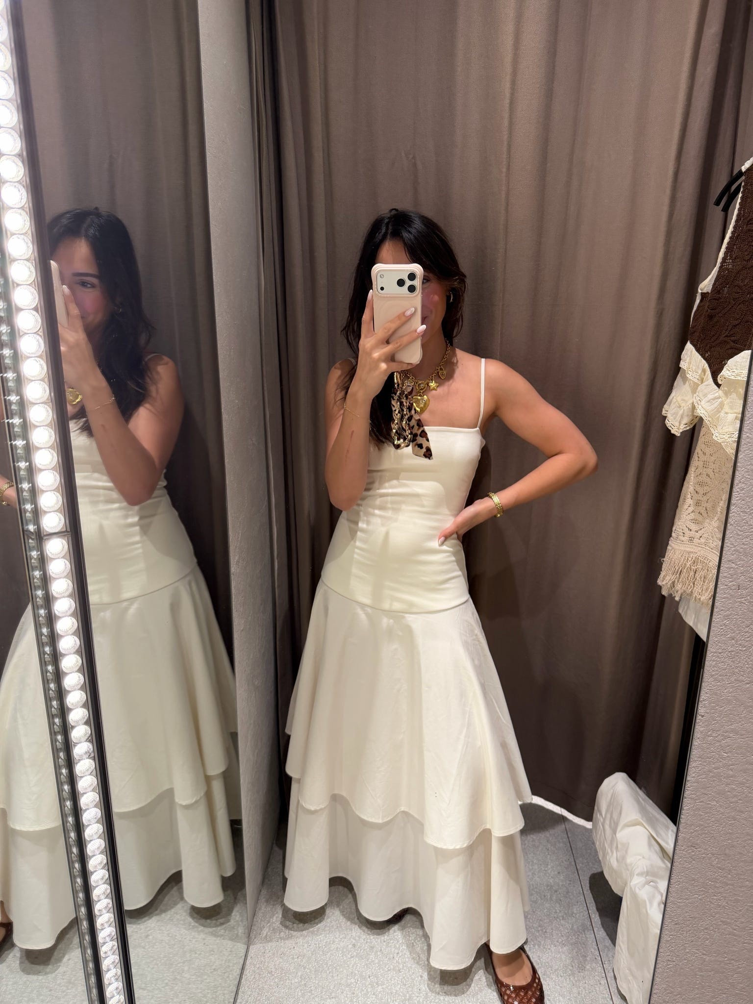 Oh. My. Gosh. This is the most flattering dress ever!! I’m obsessed with the layers at the bottom and the material is SO soft on top!! 

#LTKPetite