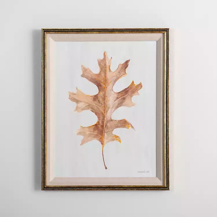 Fallen Leaf Framed Print | Kirkland's Home