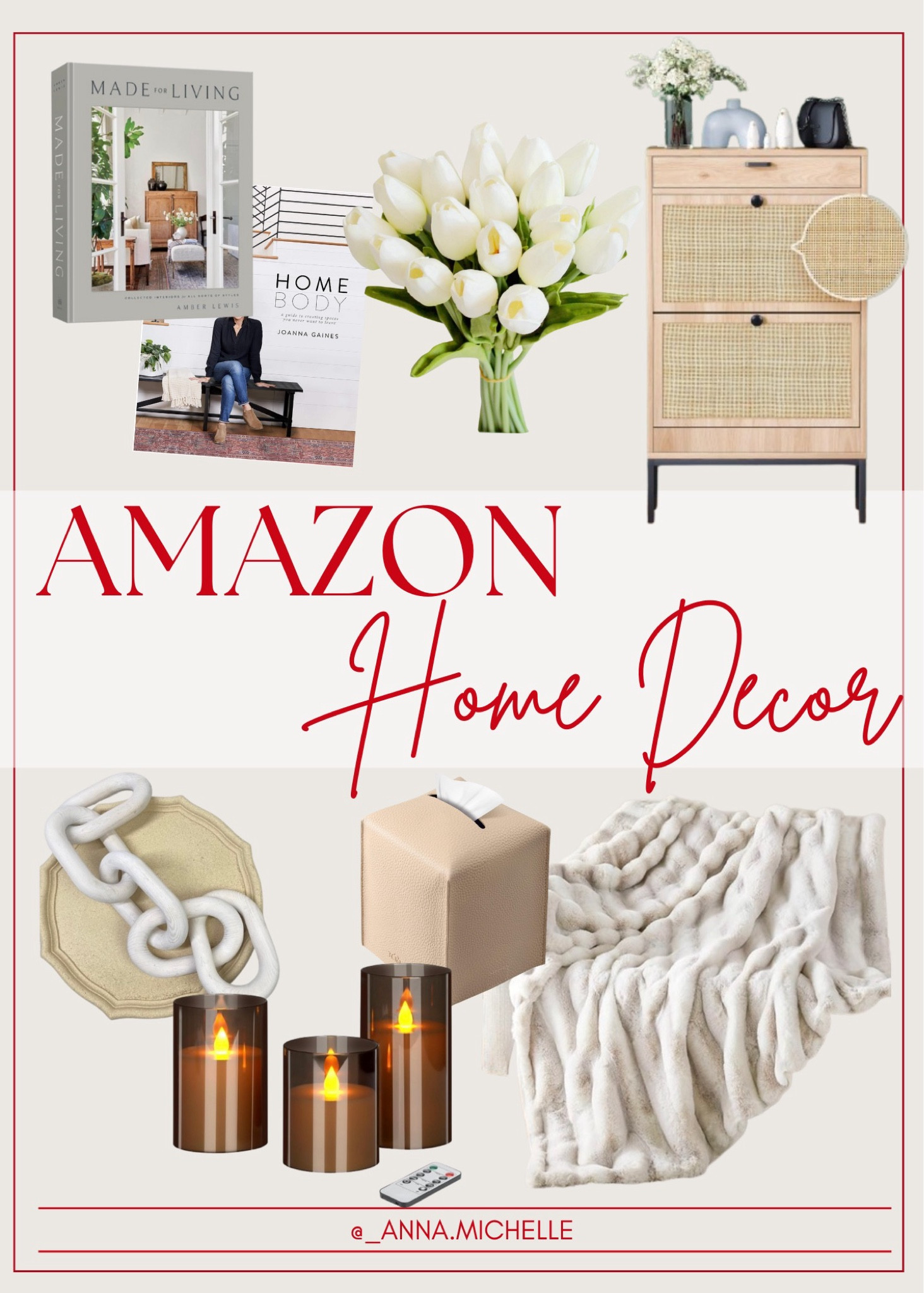 Looking for affordable and aesthetically pleasing home decor? Here are a few of my faves from Amazon!

#LTKHome #LTKFindsUnder100