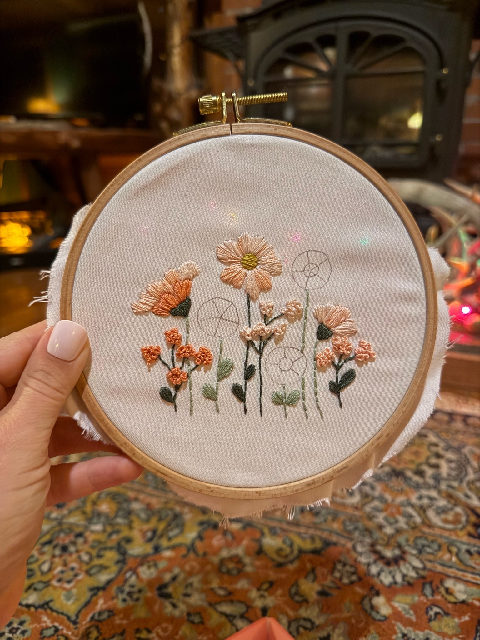 Beginner kit for embroidery! This comes with everything and I have to say, I am glad I spent the $40 on this. Not only are you learning a new skill, you have all the equipment you need for life!

#LTKselfcare #LTKdayinmylife #LTKHome