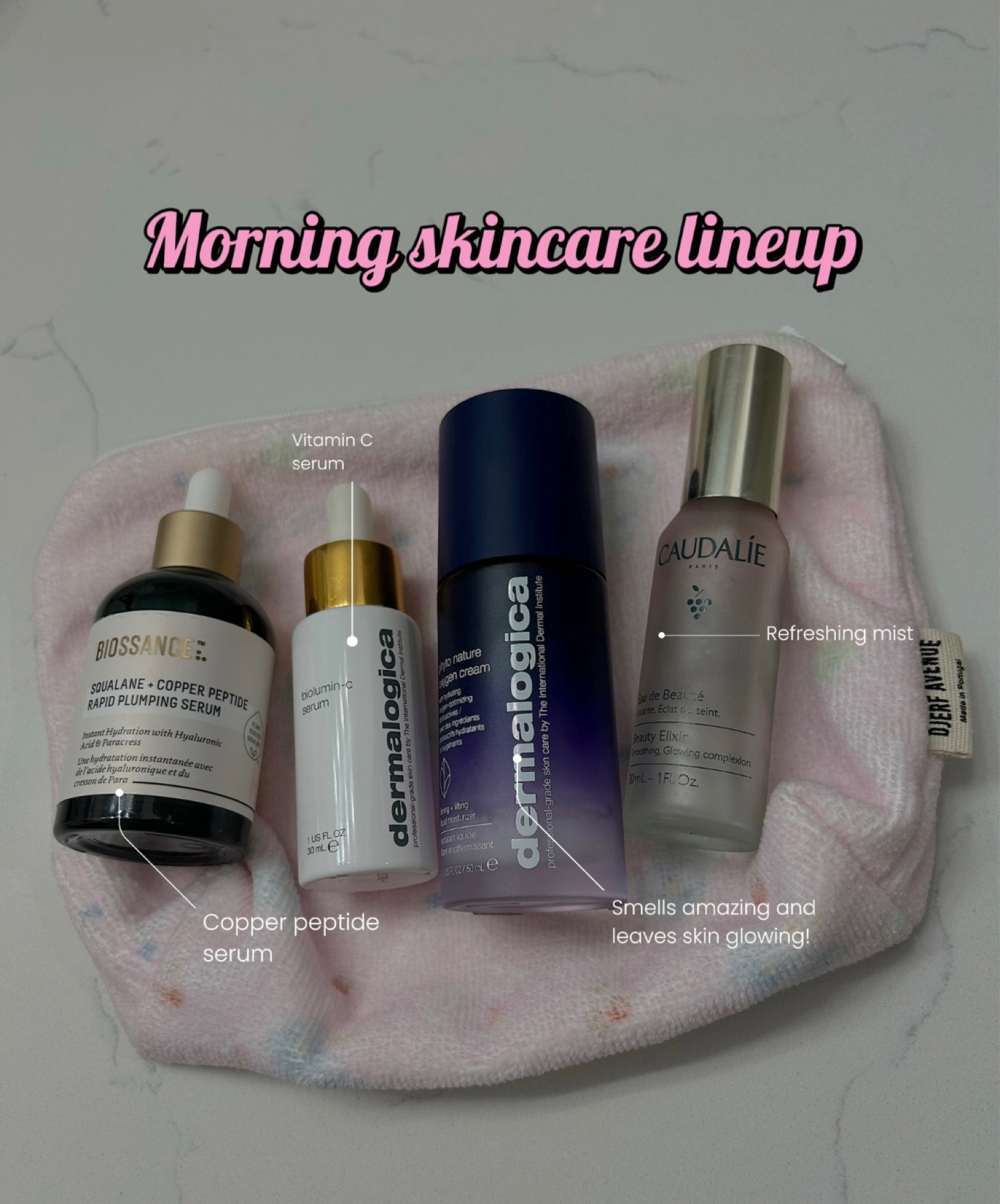 My morning skincare routine! 
I switch between copper peptides and vitamin c each morning. I use the caudalie mist as a refresher throughout the day. ☀️🫶🏼

#LTKGiftGuide #LTKHolidaySale #LTKbeauty