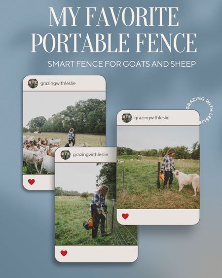 My favorite electric fence for goats and sheep. SmartFence

#LTKSeasonal