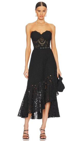 Aurora Maxi Dress in Black | Revolve Clothing (Global)