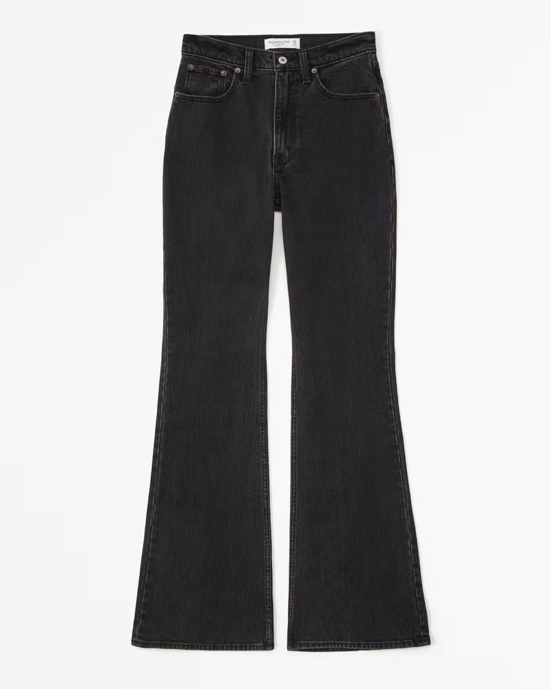 Women's High Rise Vintage Flare Jean | Women's Bottoms | Abercrombie.com | Abercrombie & Fitch (US)