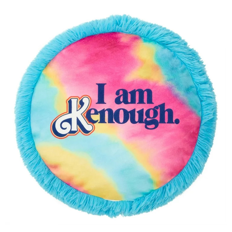 Barbie Kids Kenough Already Round Fur Pillow, Mattel | Walmart (US)