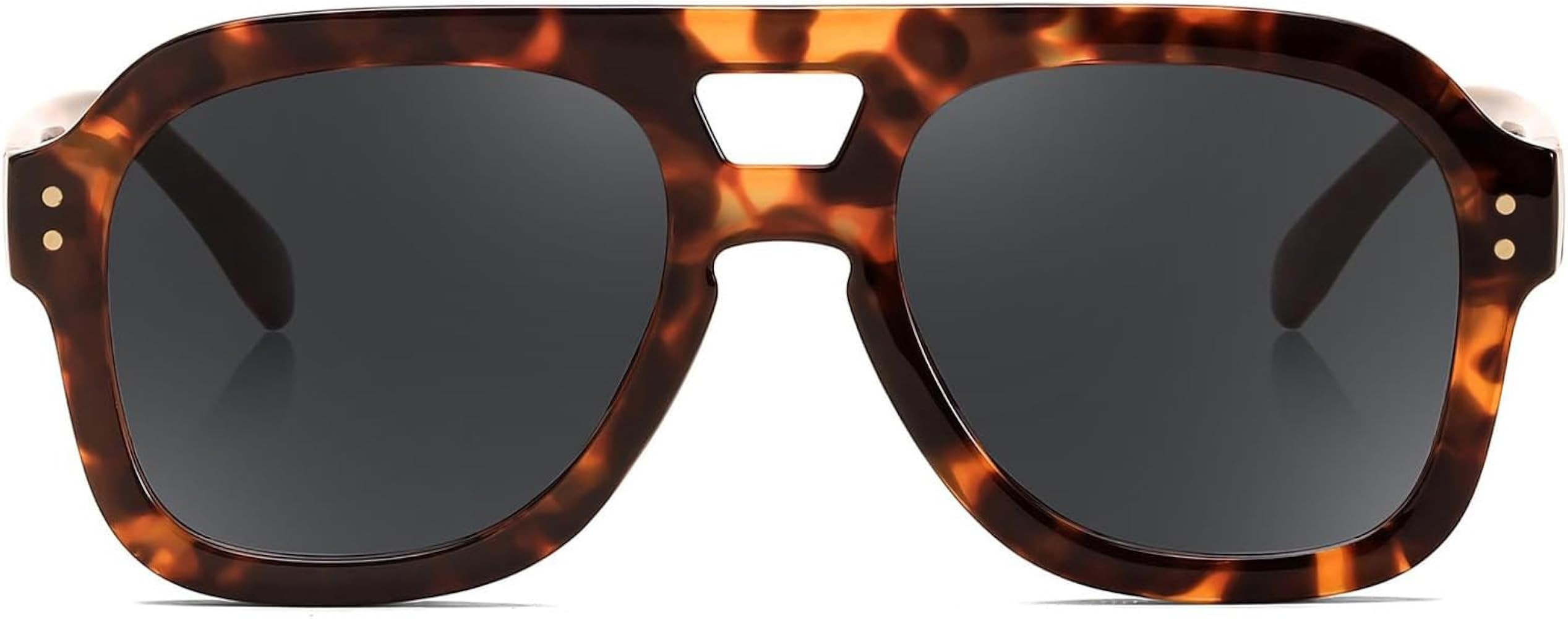 FEISEDY Aviator Sunglasses For Women Men Square Chunky Trendy Eyewear B2846 | Amazon (US)