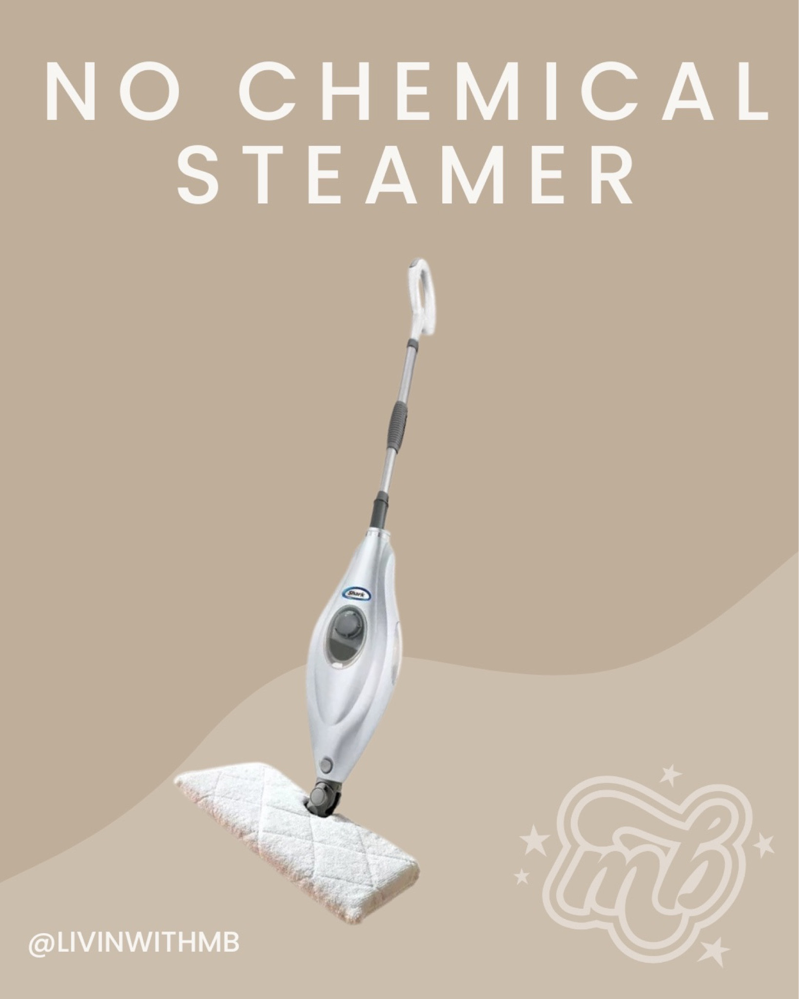 This no chemical steam mop uses only water and works AMAZING on all floor types. So quick and easy.

Both are on sale right now🙌🏼