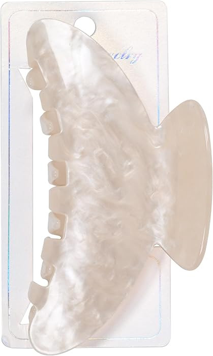 OWIIZI Durable Acetate Hair Clips for Women 4.13" Cute Hair Claw Clips Ponytail Barrette Strong H... | Amazon (US)