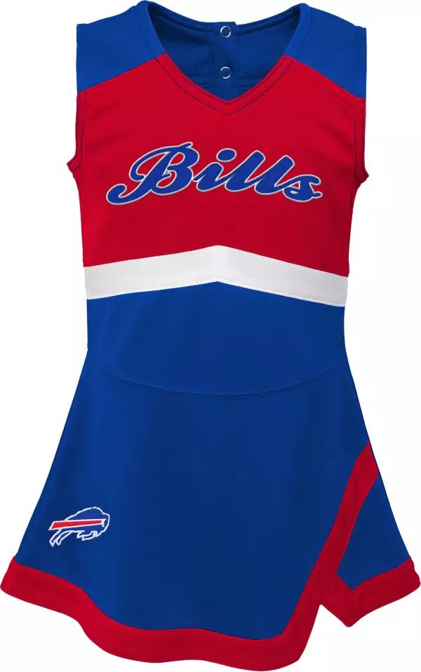 NFL Team Apparel Toddler Buffalo Bills Cheer Jumper Dress | Dick's Sporting Goods