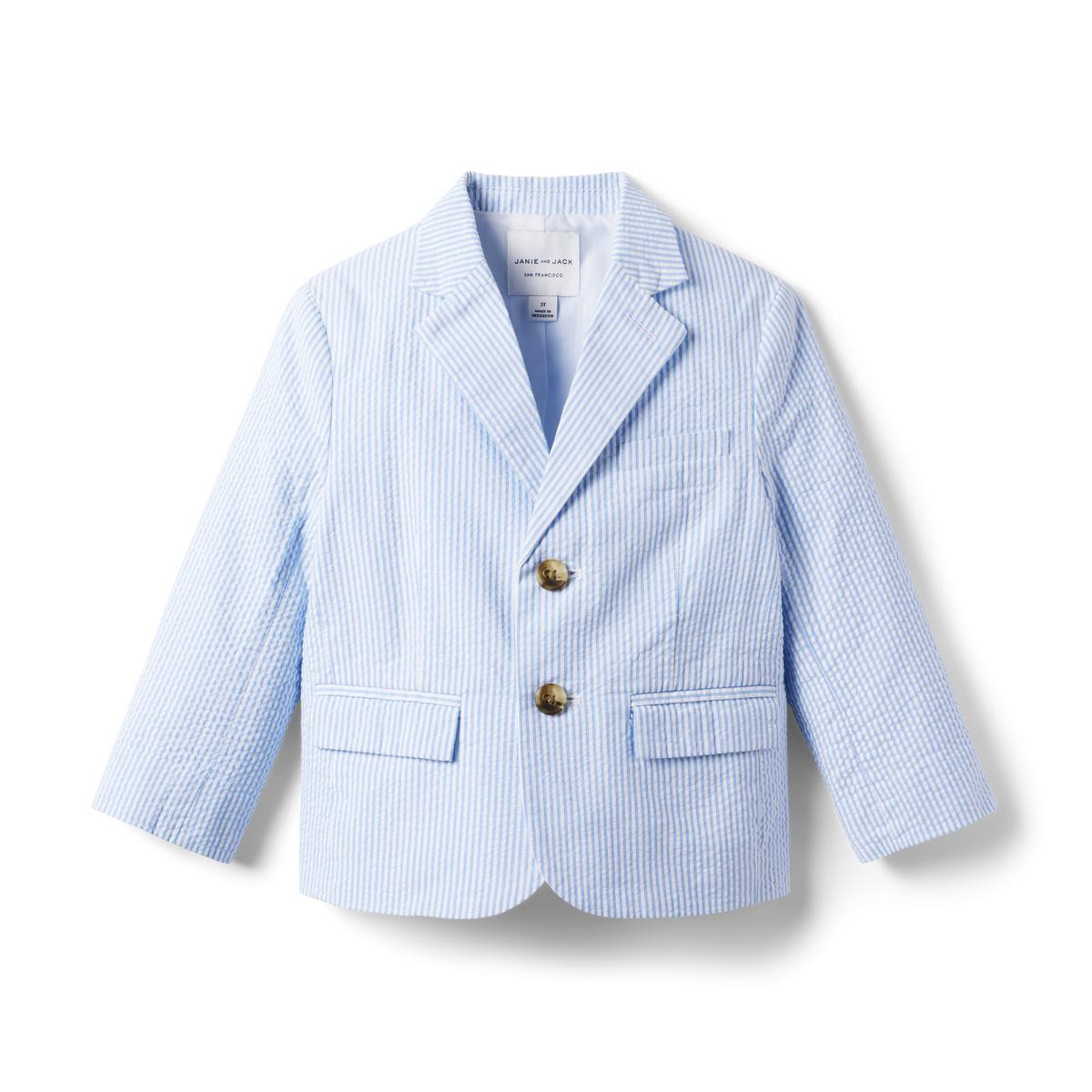 Striped Seersucker Blazer | Janie and Jack