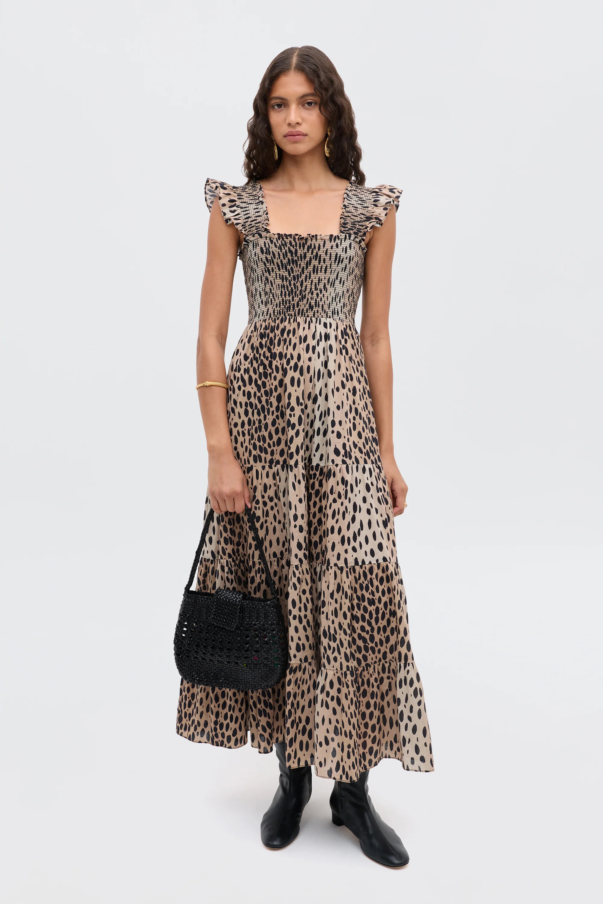 Kendall - Antelope Spot Black | Rixo