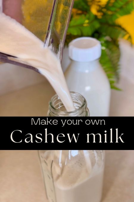 Cashew milk!!!
Tasty and healthy, please visit my insta page @jessicanco for details but here is all you need to make your own🫶🏼

#LTKfamily #LTKfitness #LTKhome