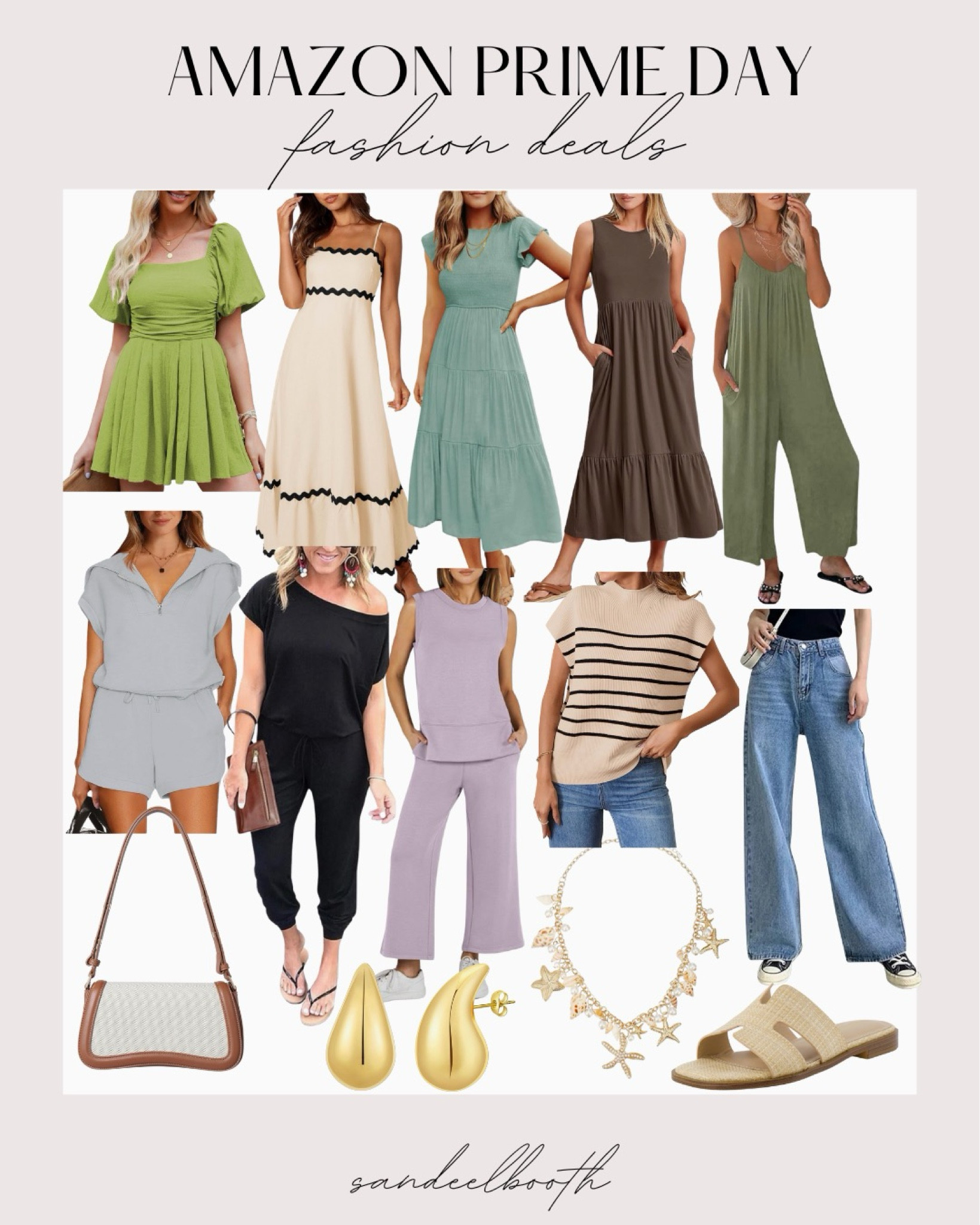 Amazon prime day fashion deals 💗

Amazon fashion - Prime day finds - Women’s fashion outfits - Midsize outfits - Summer outfit inspo - Spring fashion - Fall fashion - Summer jewelry - Purse - Sandals - Amazon finds - Amazon easy outfits 

#LTKSeasonal #LTKStyleTip #LTKSaleAlert