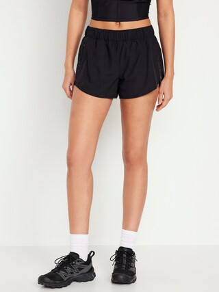 Mid-Rise StretchTech Run Shorts -- 3-inch inseam | Old Navy (CA)
