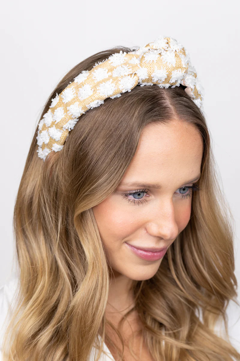 Camila Headband- White | Avara