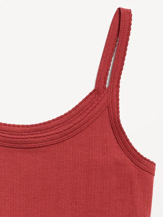 Pointelle Cami Tank Top | Old Navy (US)