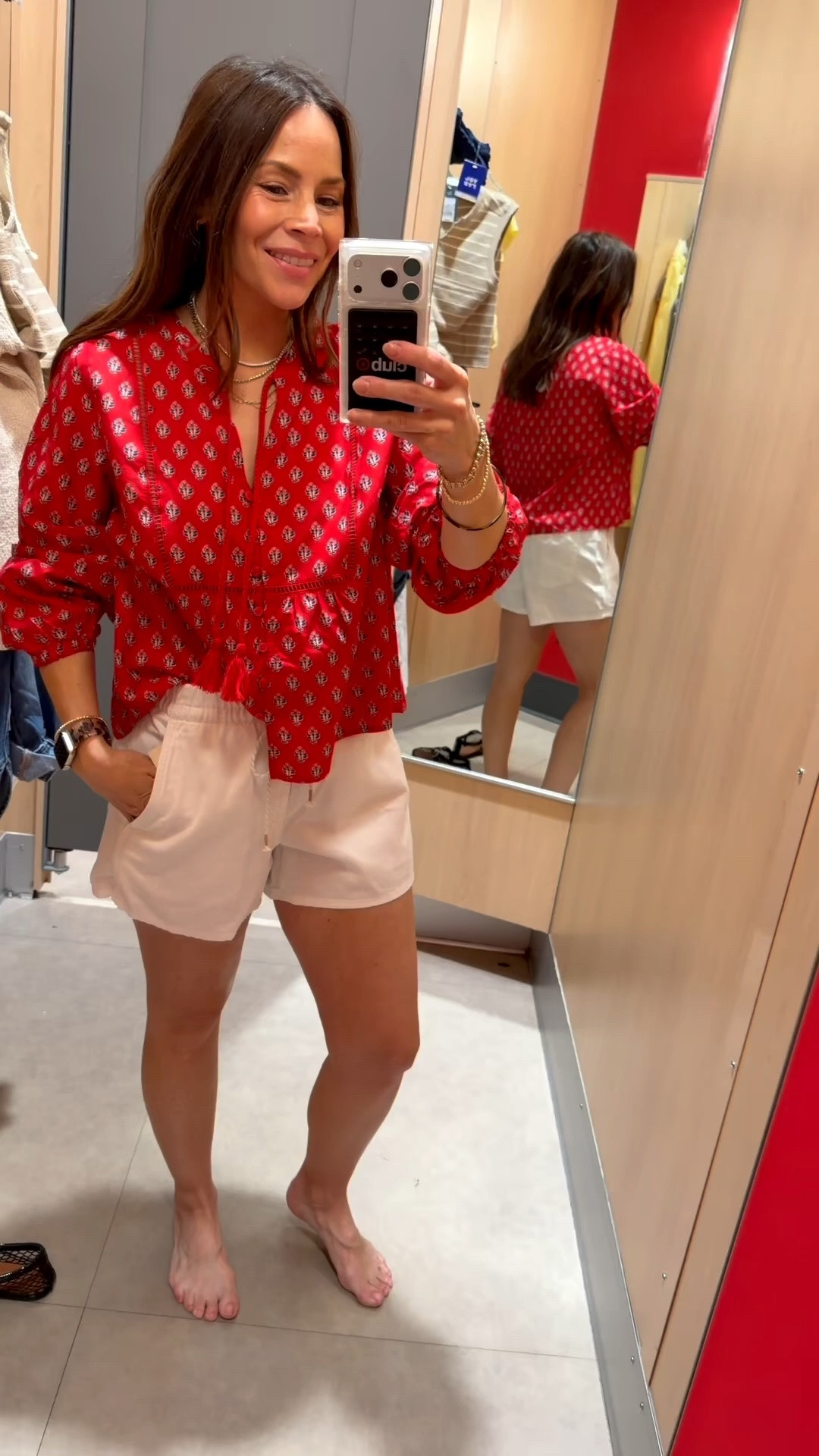 Red, white & blue looks. Lightweight blouses with white denim shorts; a USA tank with gingham star shorts; and a red & white striped sweater. Items you'll rewear, not just for American holidays. Comment below and I'll share the links. 

Memorial Day outfits for 45yr old woman
Americana
Parade outfits
4th of July
Independence Day
Casual comfortable cute
Everyday casual look
Elevated smart casual

#LTKPetite #LTKMidsize #LTKOver40