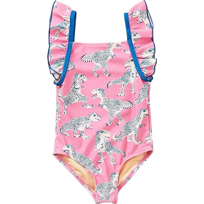 Ailee Swim Suit, Carnation T-Rex | Maisonette