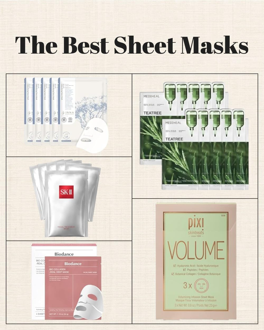 The Best Sheet Masks 

 #LTKFindsUnder50 #LTKBeauty