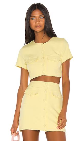 Gala Top in Citrus Yellow | Revolve Clothing (Global)