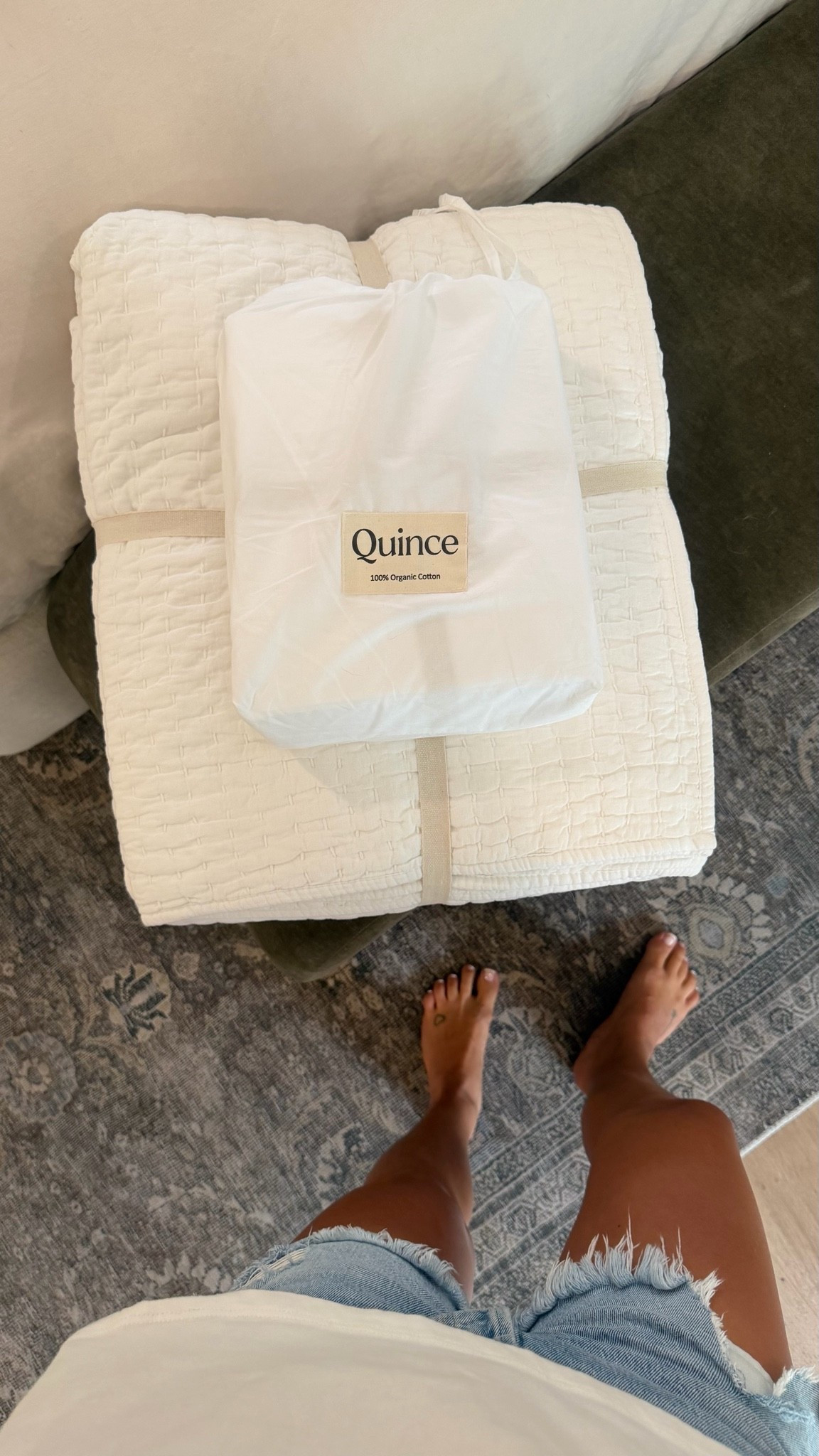 Bedding details:
Organic cotton sheets
European linen duvet 
Cotton quilt 

@quince #quincepartner #home

#LTKHome #LTKSaleAlert