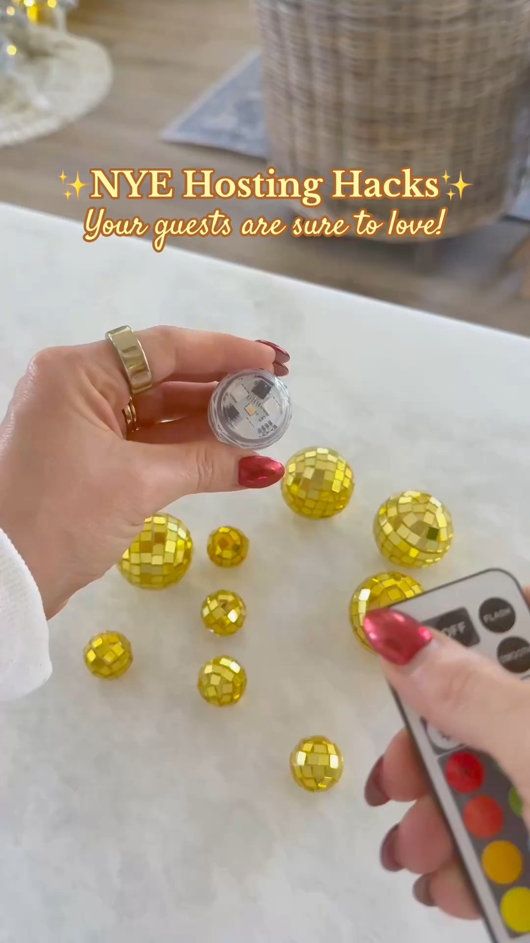 New Year’s Eve hosting hack - New Year’s Eve party ideas 





NYE 
Ice bucket 
NYE party
LED lights 
Disco balls
Happy new year 

#LTKHoliday #LTKFindsUnder50 #LTKSeasonal