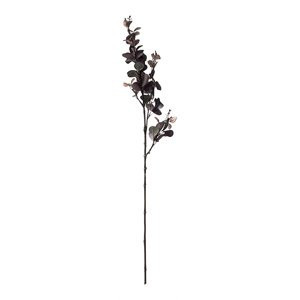 Vickerman 32" Fabric Artificial Eucalyptus Leaf Spray in Purple (Set of 3) | Cymax