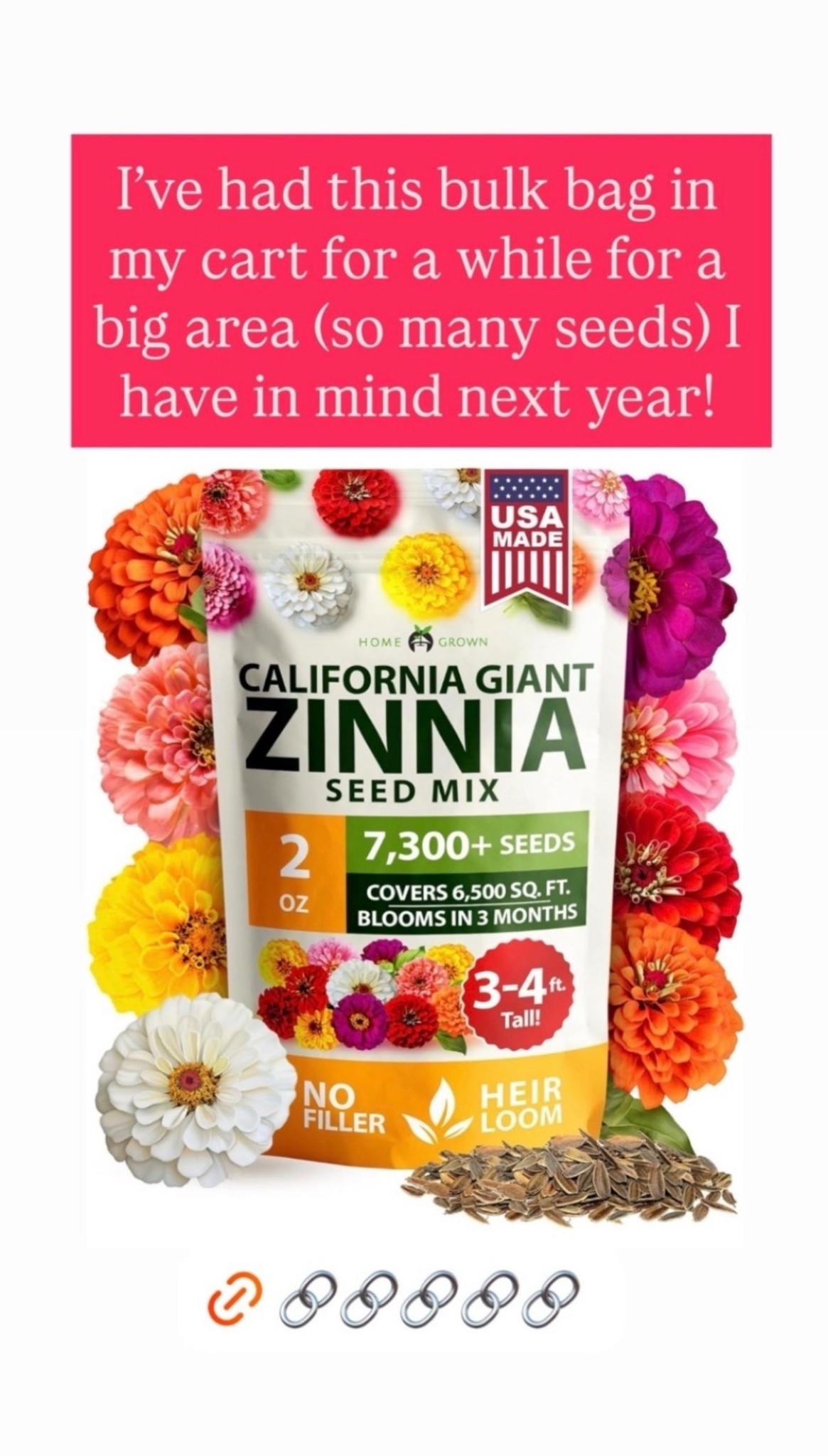 I’ve had this bulk bag in my cart for a while for a big area (so many seeds) I have in mind next year!

#LTKSaleAlert #LTKSeasonal #LTKHoliday