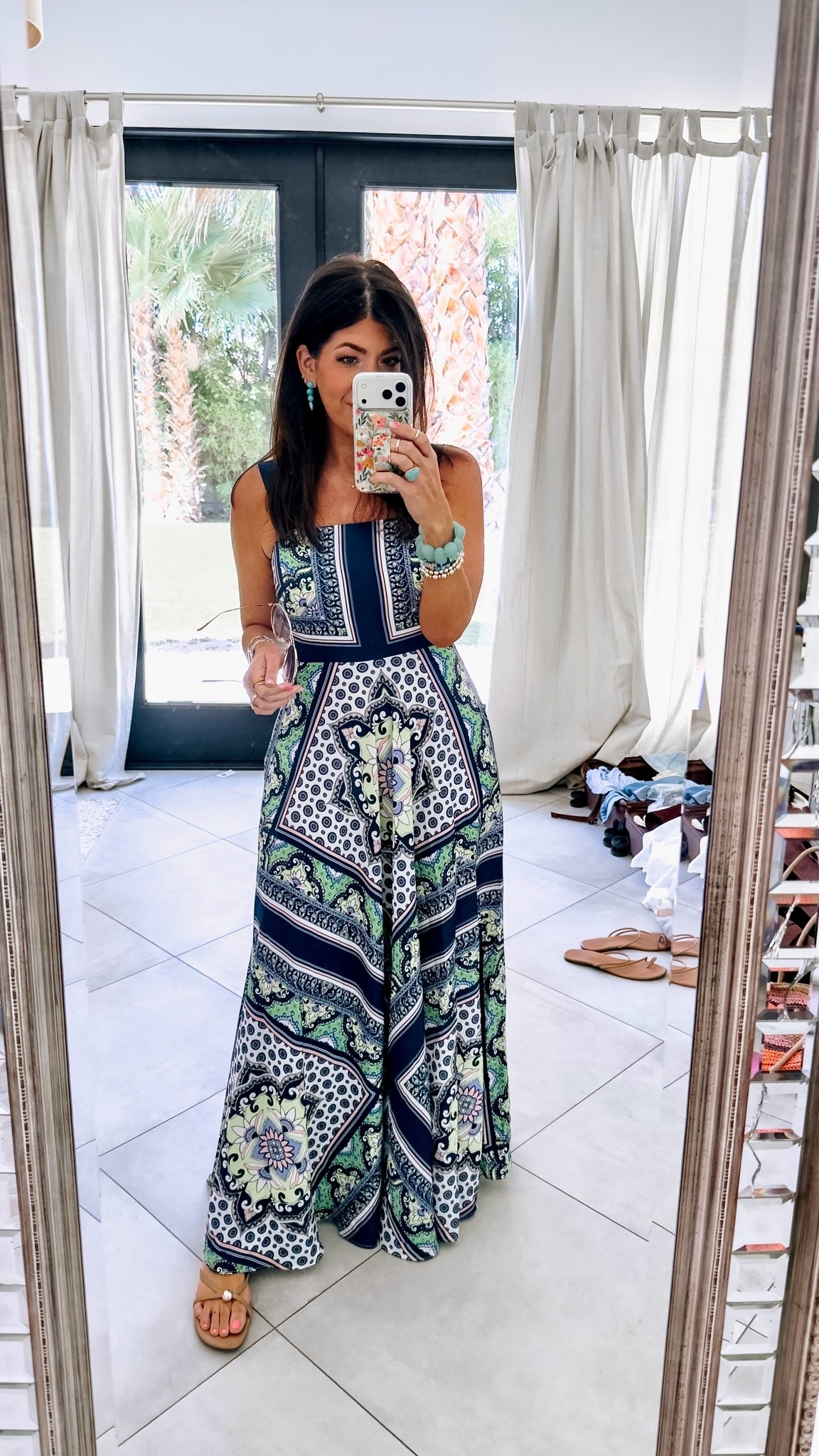 Vacation day outfit
In an 8 scarf print maxi

#LTKOver40 #LTKMidsize #LTKSeasonal