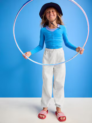 Favorite Fleece High-Waisted Jogger Sweatpants for Girls | Old Navy (US)