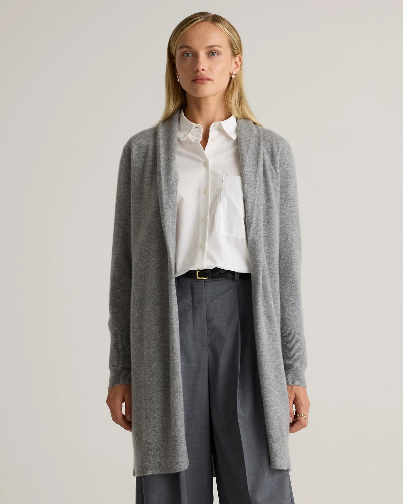 Mongolian Cashmere Duster Cardigan Sweater | Quince