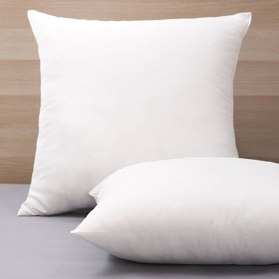 Allied Home Medium/Firm Euro Machine Washable Down Alternative 2pc Bed Pillow White | Target