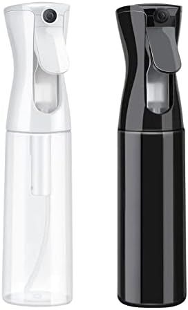 Amazon.com: Fine Mist Spray Bottle - 10oz /300ml Continuous Spray Bottle, Leak-Proof Pressurized ... | Amazon (US)