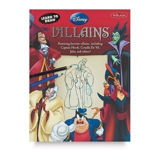 Learn to Draw Disney: Villains (Paperback) | Michaels | Michaels Stores