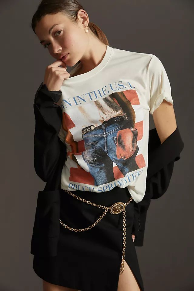Letluv Bruce Springsteen Born in the USA Graphic Tee | Anthropologie (US)